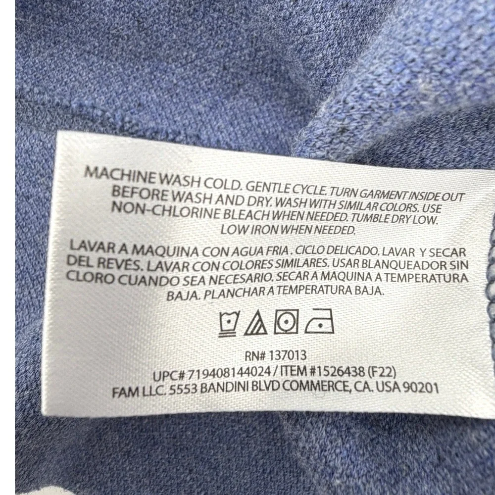 Banana Republic Sweatshirt Blue Crewneck Logo Pullover Outdoor Casual Men L EUC